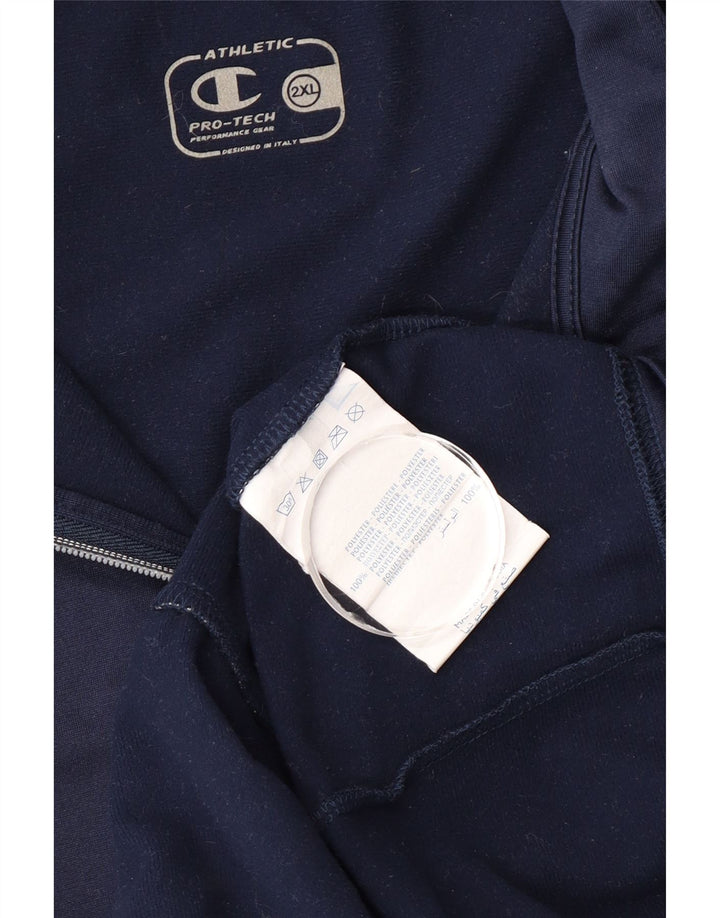 Champion Womens træningsdragt Topjakke UK 20 2XL Navy Blue Polyester