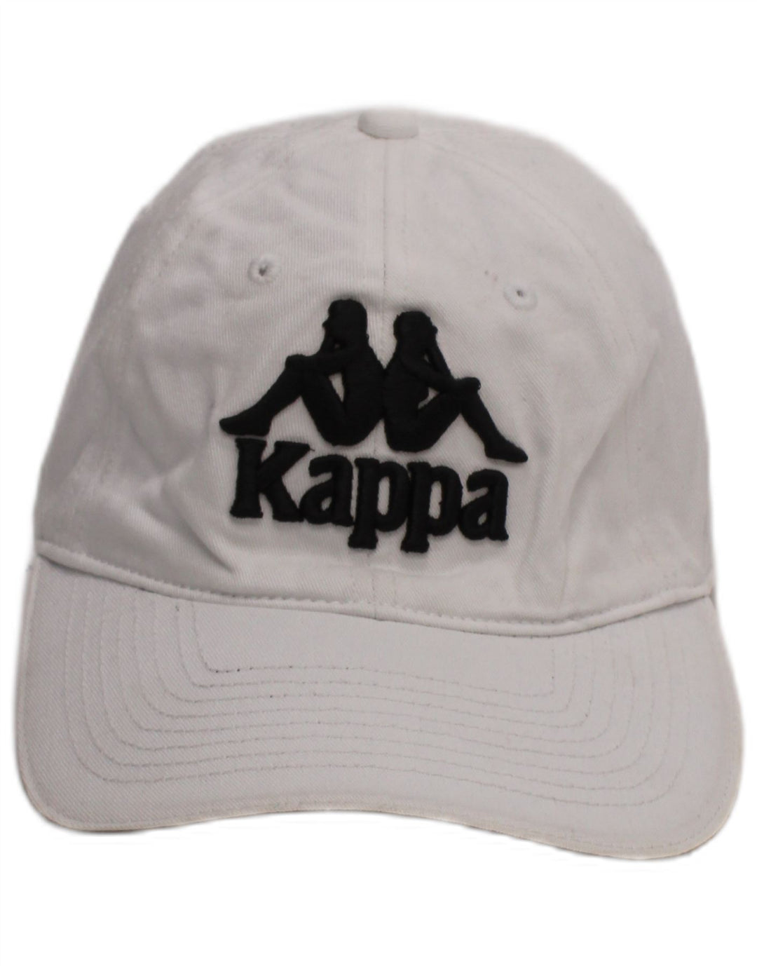 Kappa Herre grafisk baseballkasket One Size hvid bomuld