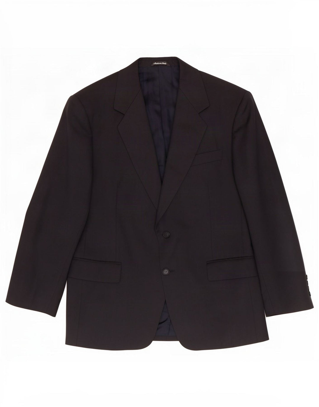 Marks & Spencer Herre 2-knaps blazerjakke UK 40 Medium Navy Blue New Wool