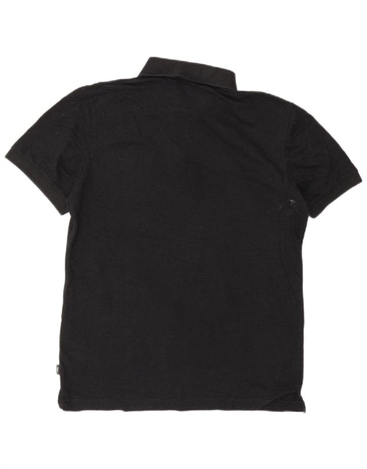 Jack & Jones herre poloshirt Medium sort bomuld