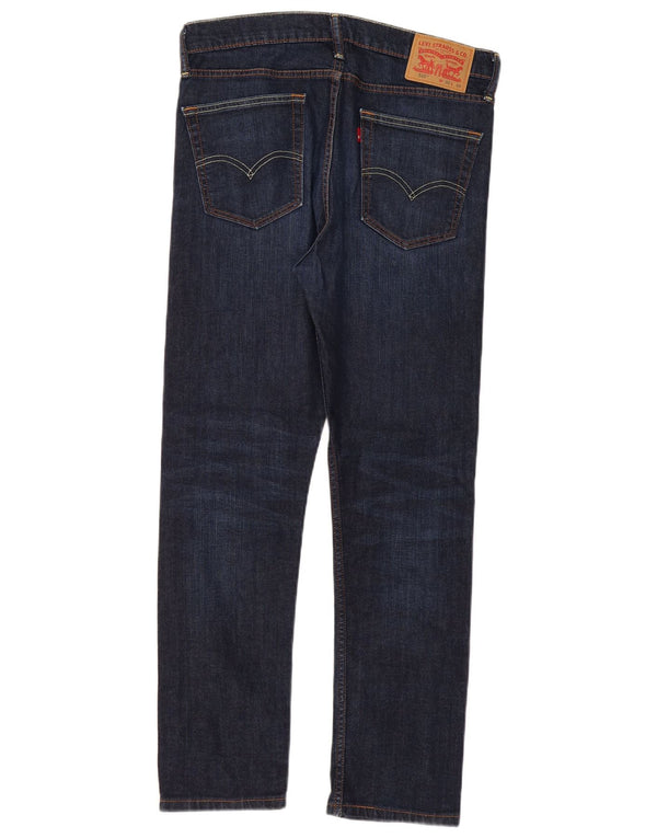 LEVI'S Herre 510 Skinny Jeans W32 L30 Marineblå Bomuld