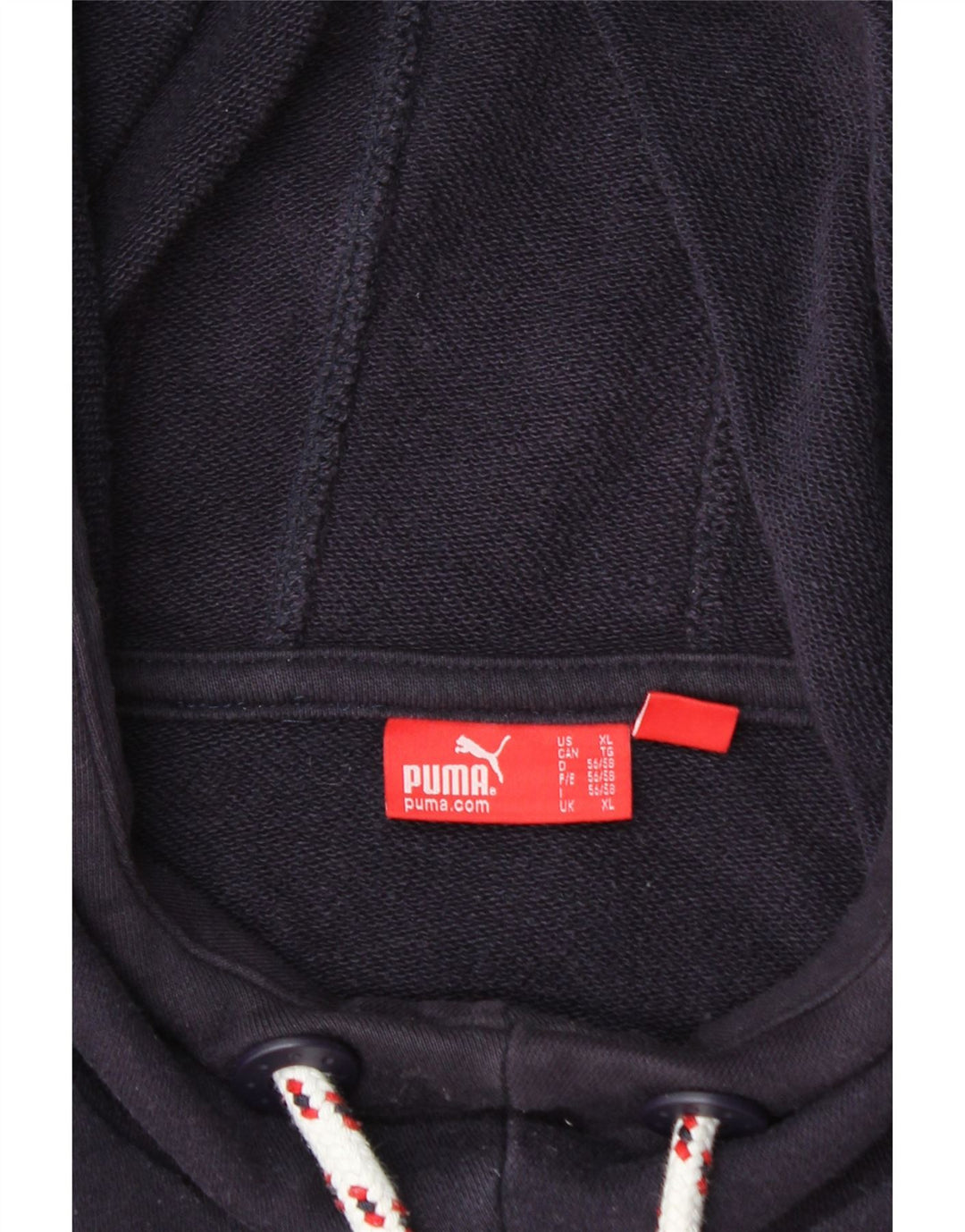 PUMA Grafisk hættetrøje til mænd XL Lilla