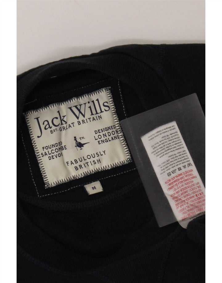 Jack Wills Herre Sweatshirt Jumper Medium Navyblå Bomuld