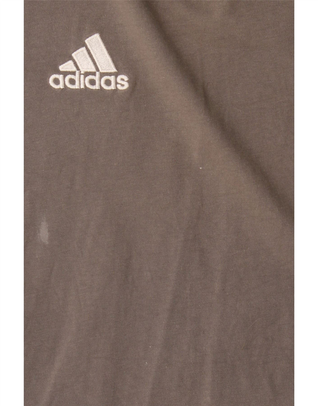 Adidas Herre T-Shirt Top XL Grå Bomuld