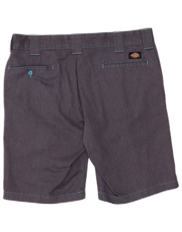 Dickies Herre Chino Shorts W34 Large Navy Blue Polyester