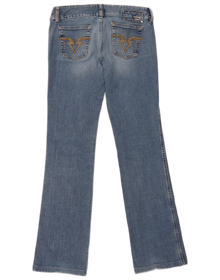Diesel Dame Bootcut Jeans W29 L31 Blå Bomuld