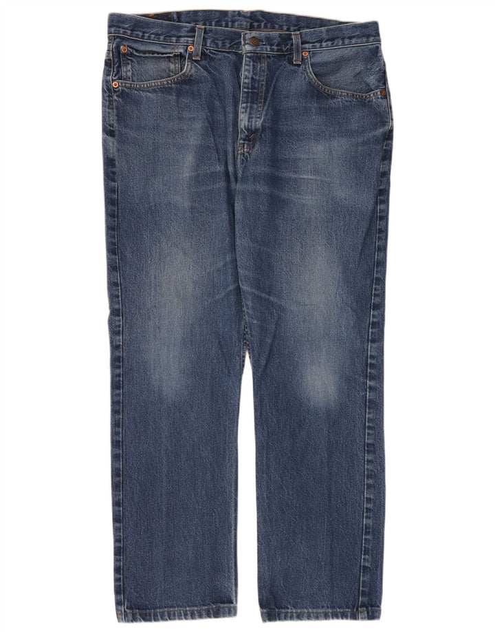Levi's Herre 581 Straight Jeans W38 L30 Blå Bomuld