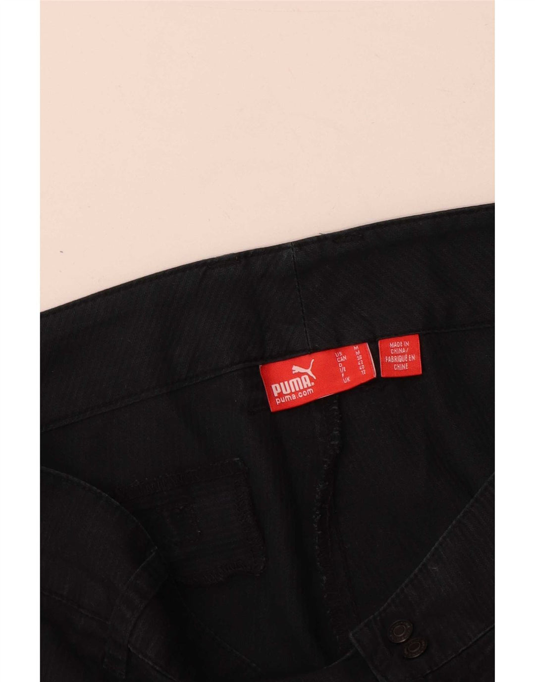 Puma Bermuda Shorts til kvinder UK 12 Medium W32 Navy Blue