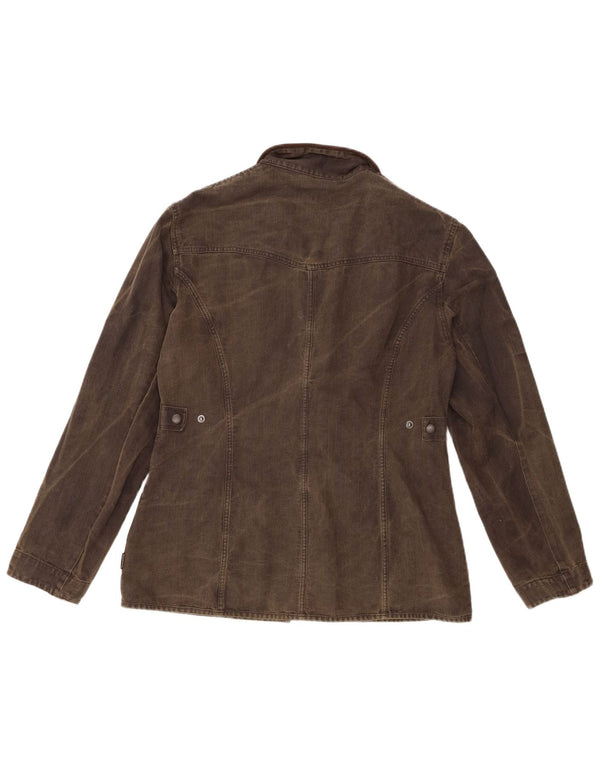 Barbour Womens vokset bomuldsjakke UK 14 Large Green