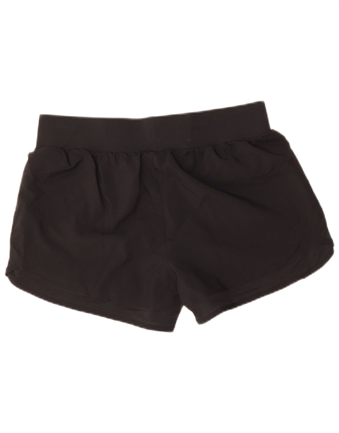 Under Armour Graphic Sports Shorts til kvinder UK 14 Large Black Polyester