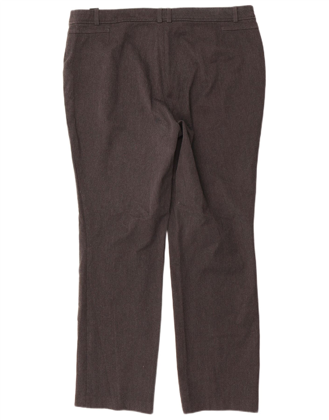 Marks & Spencer lige bukser til kvinder UK 16 Large W36 L31 Grå polyester