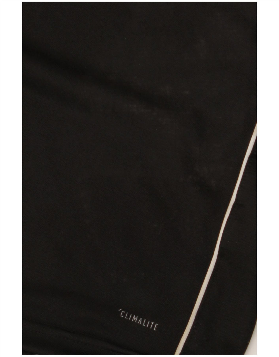 Adidas Herre Climalite Pullover med lynlås-hals Træningsdragt Top XL Sort Polyester