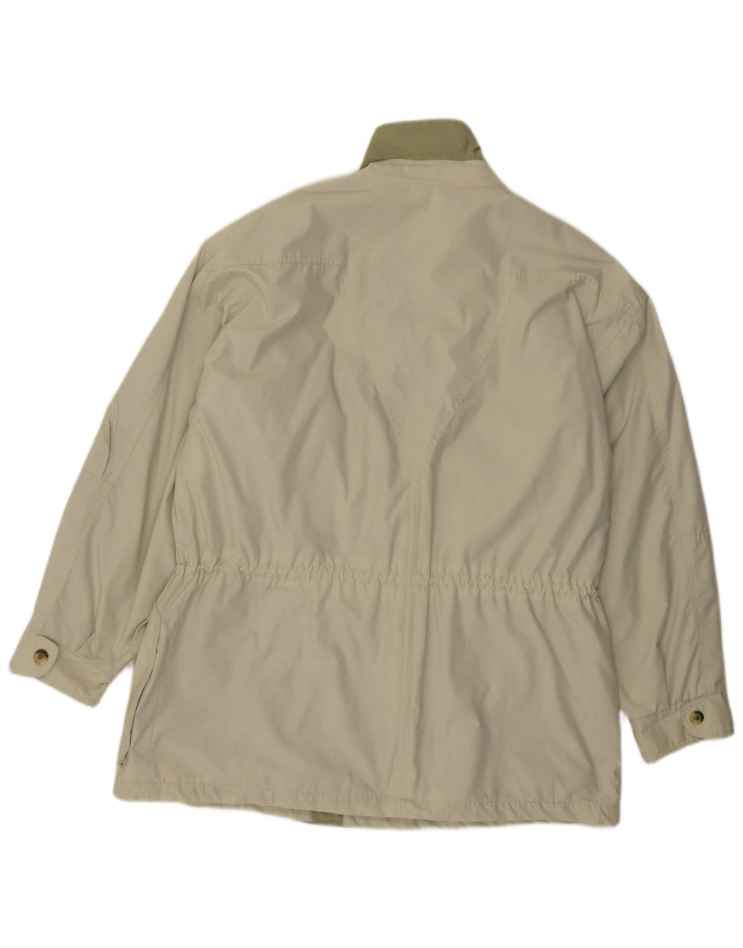 Sympatex Herre Windbreaker Jacket UK 42 XL Grå Polyester
