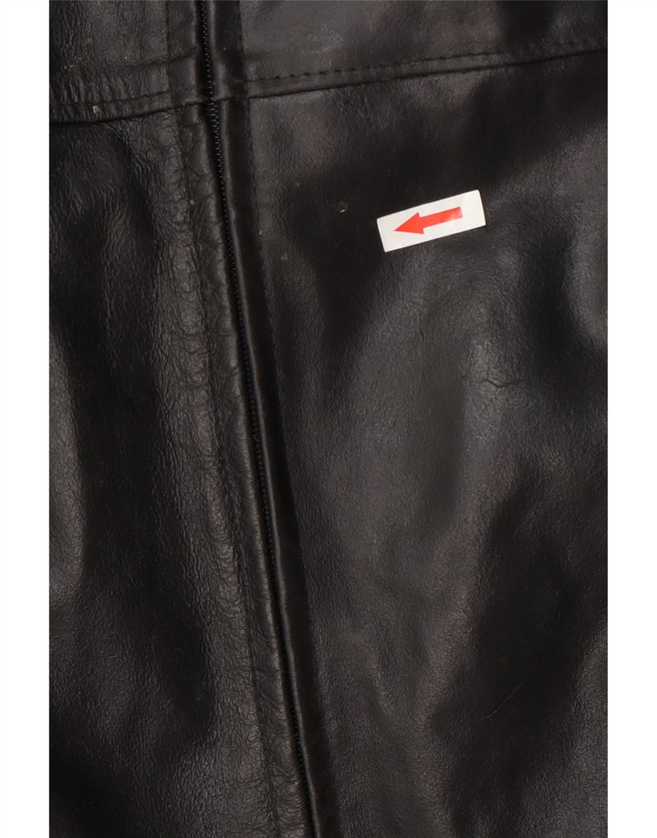 Vintage herre læderjakke UK 40 Large Black