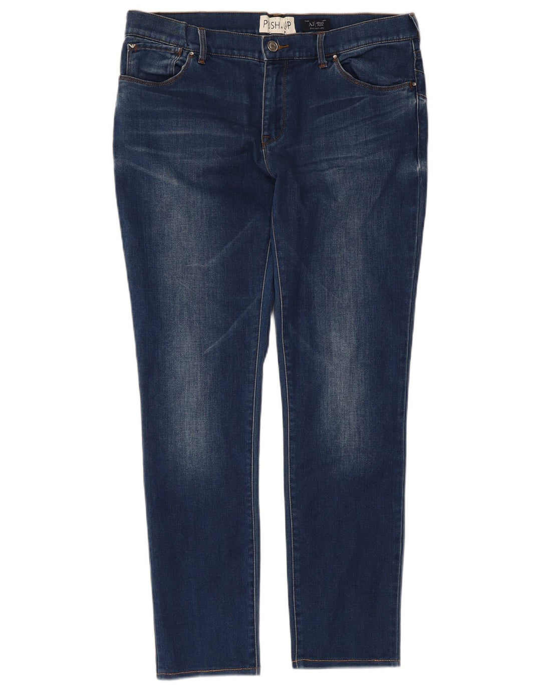 Armani Dame Slim Jeans W31 L27 Blå Bomuld