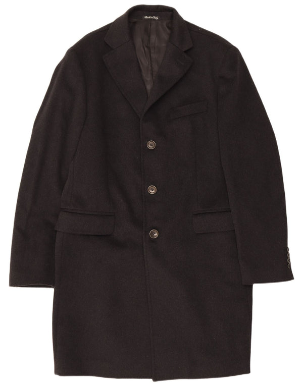Fradi Mens Overcoat IT 52 XL Grey Wool