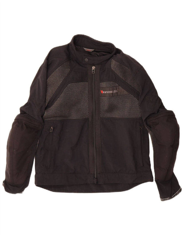 Dainese Herre Graphic Racer Jacket Størrelse 54 Large Sort