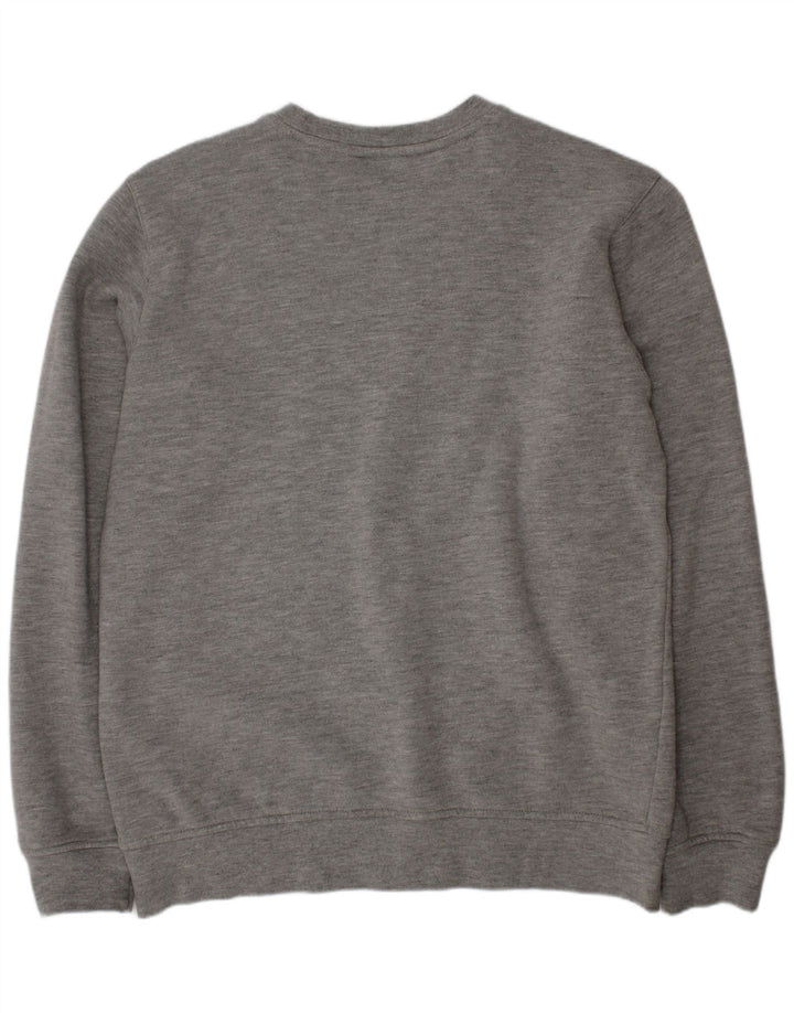 Reebok Boys Grafisk Sweatshirt Jumper 11-12 år Grå bomuld