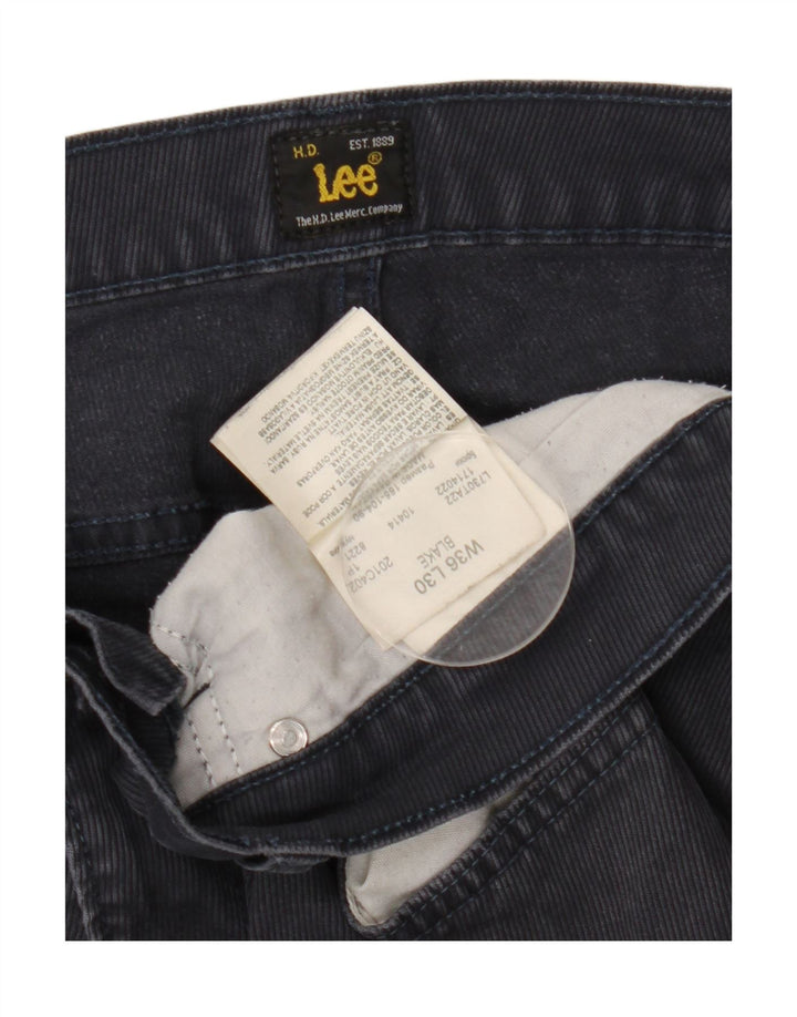 Lee Herre Blake Straight Jeans W36 L30 Blå Bomuld