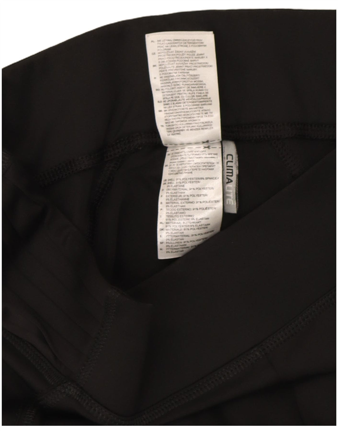 Adidas Træningsdragtsbukser til kvinder UK 12/14 Medium Sort Polyester