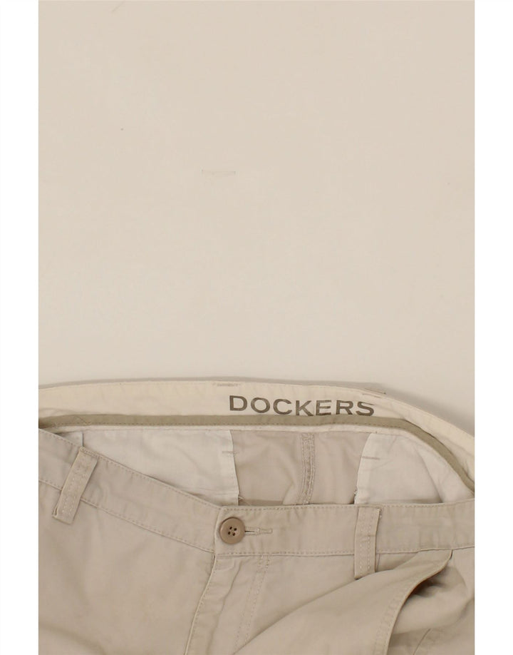 DOCKERS Mens Cargo Shorts W36 Large Grey Cotton Vintage Dockers and Second-Hand Dockers from Messina Hembry 