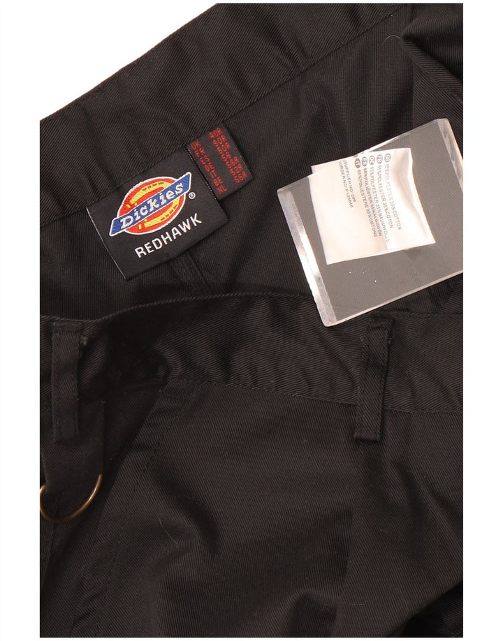 Dickies Herre Redhawk Straight Cargo Bukser W40 L33 Sort Polyester