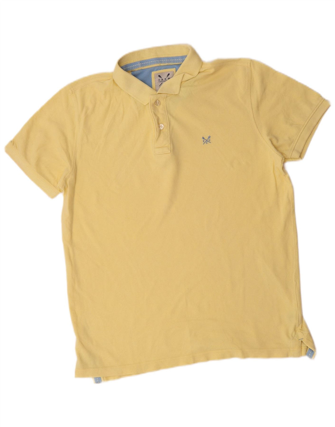 Besætningstøj Herre poloshirt Medium gul bomuld