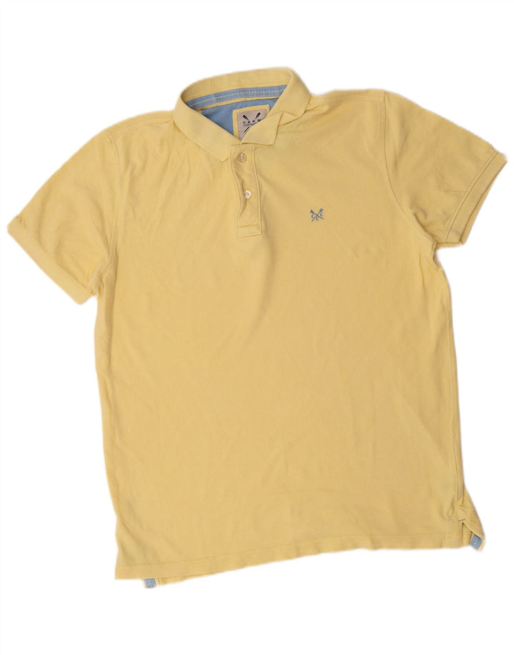 Besætningstøj Herre poloshirt Medium gul bomuld