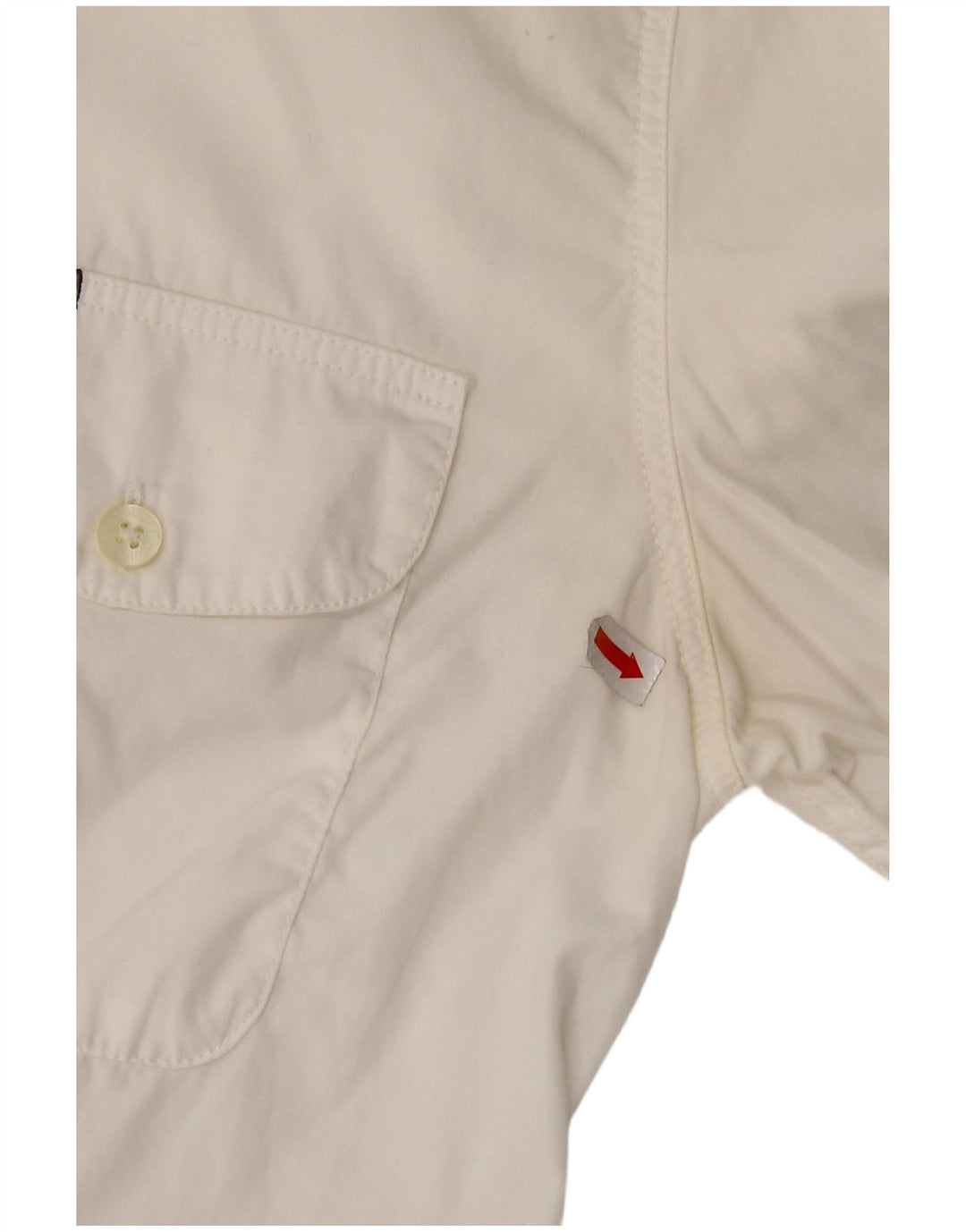 Calvin Klein dameskjorte lille råhvid bomuld