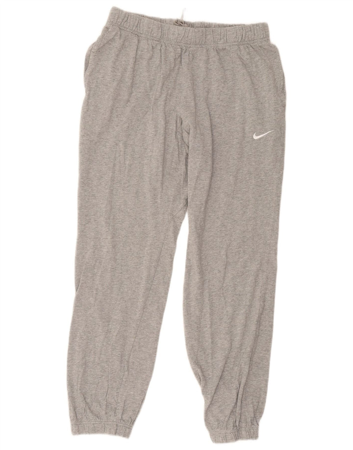 Nike træningsdragt bukser til mænd, joggers, store grå flækkede bomuld