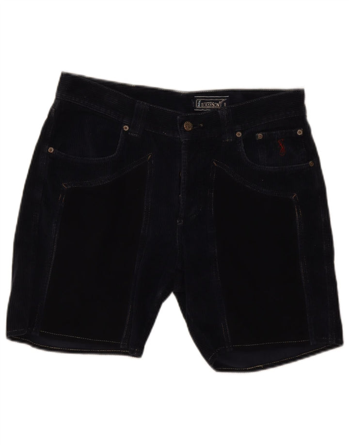 Jeckerson Herre fløjlshorts W33 Medium Navyblå Bomuld