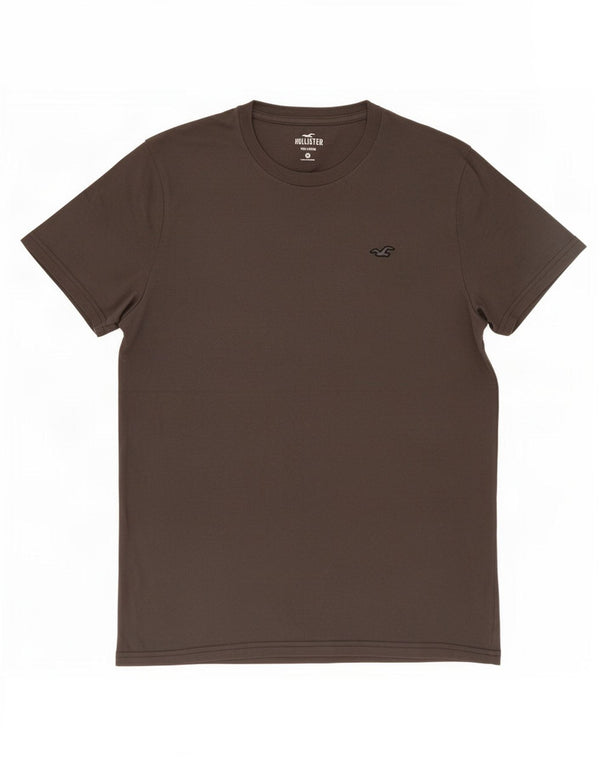 Hollister Mens T-Shirt Top Medium Grey Cotton