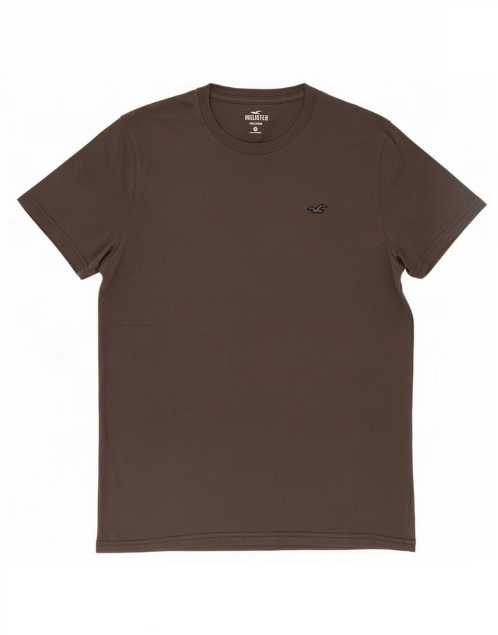 Hollister Herre T-shirt Top mellemgrå bomuld