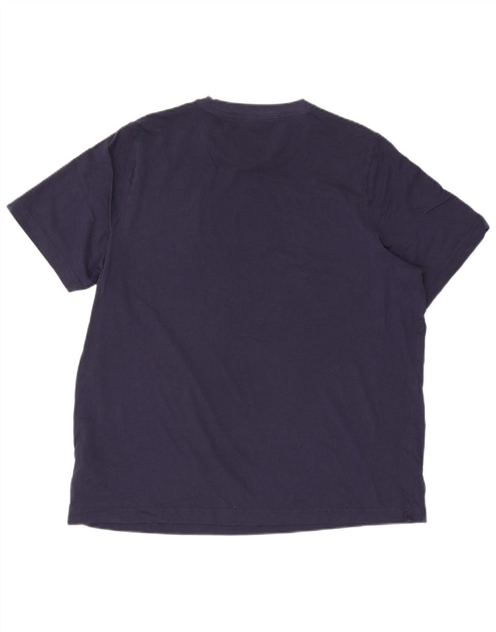 Puma herre T-shirt top XL marineblå bomuld