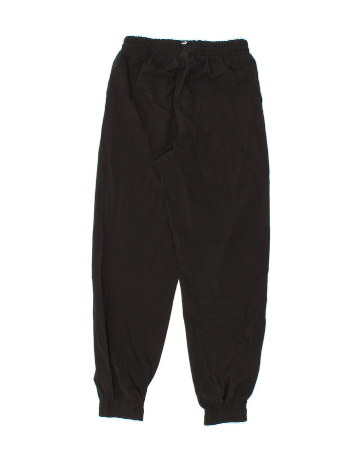 PUMA Boys Tracksuit Trousers Joggers 11-12 Years Black Vintage Puma and Second-Hand Puma from Messina Hembry 