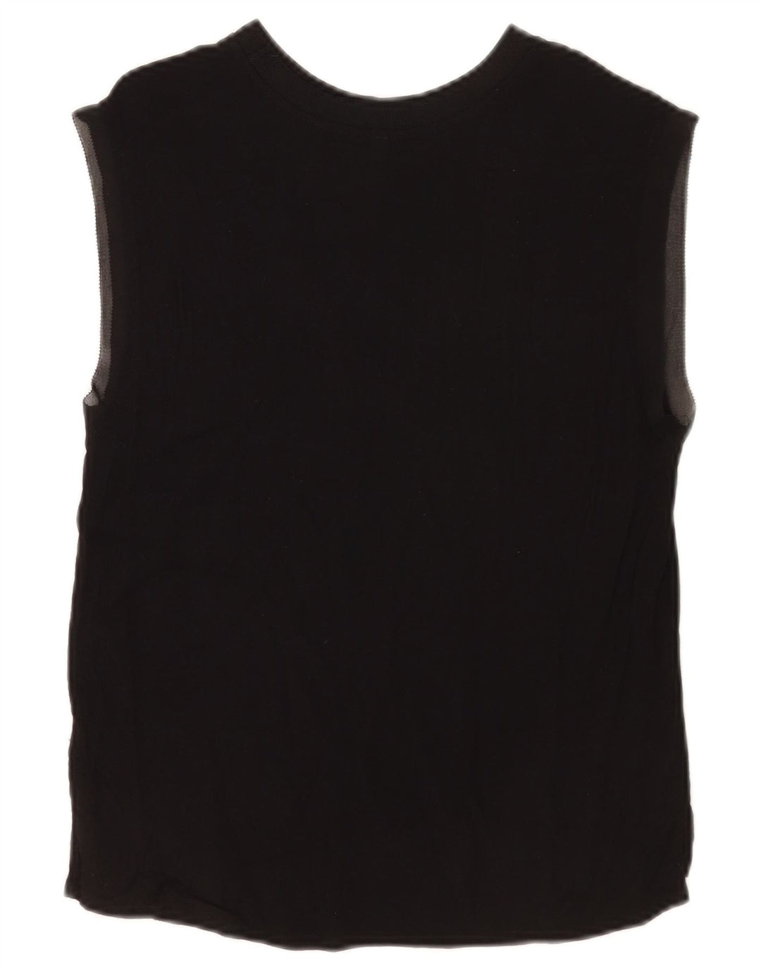 PEPE Jeans Dame Vest Top UK 10 Small Black Viscose