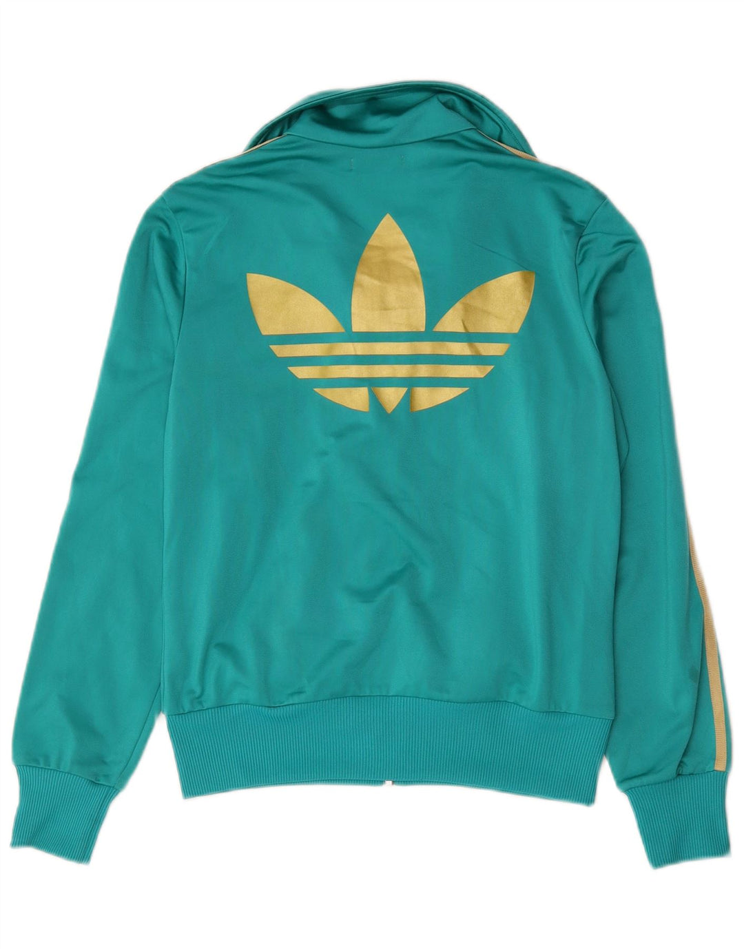 Adidas Grafisk træningsdragt topjakke til kvinder IT 46 Medium Green Polyester