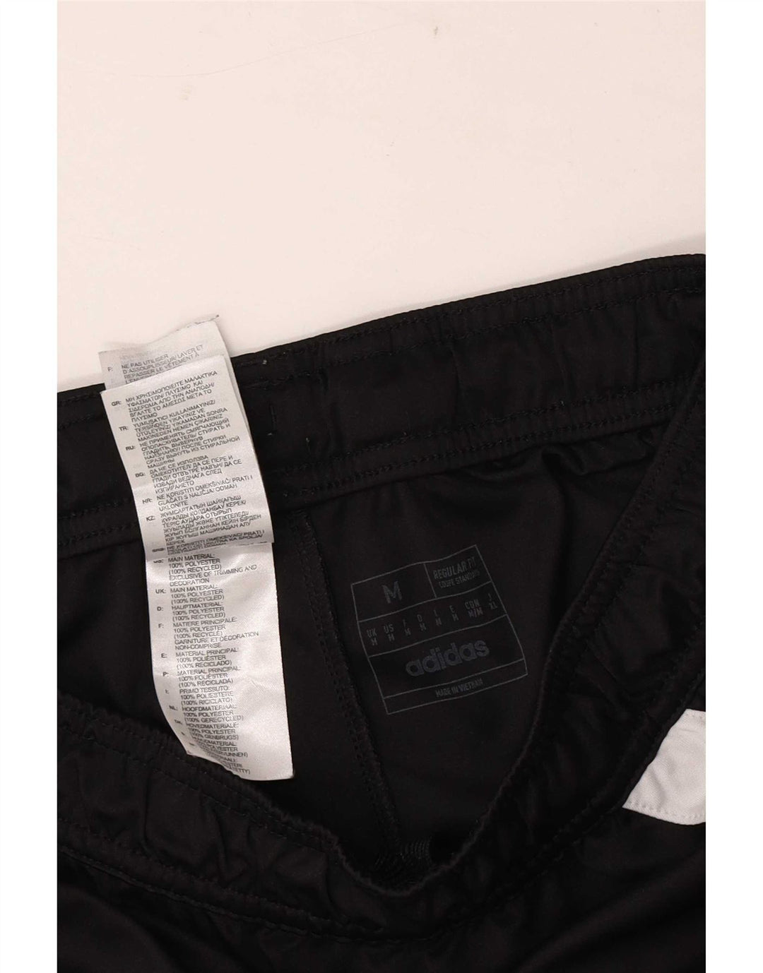 Adidas Herre grafiske sportsshorts Medium Sort Polyester Sports