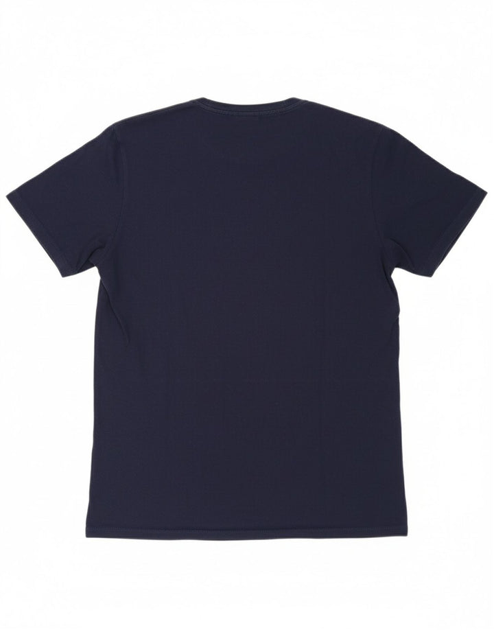 LEVI'S Mens Graphic T-Shirt Top Medium Navy Blue