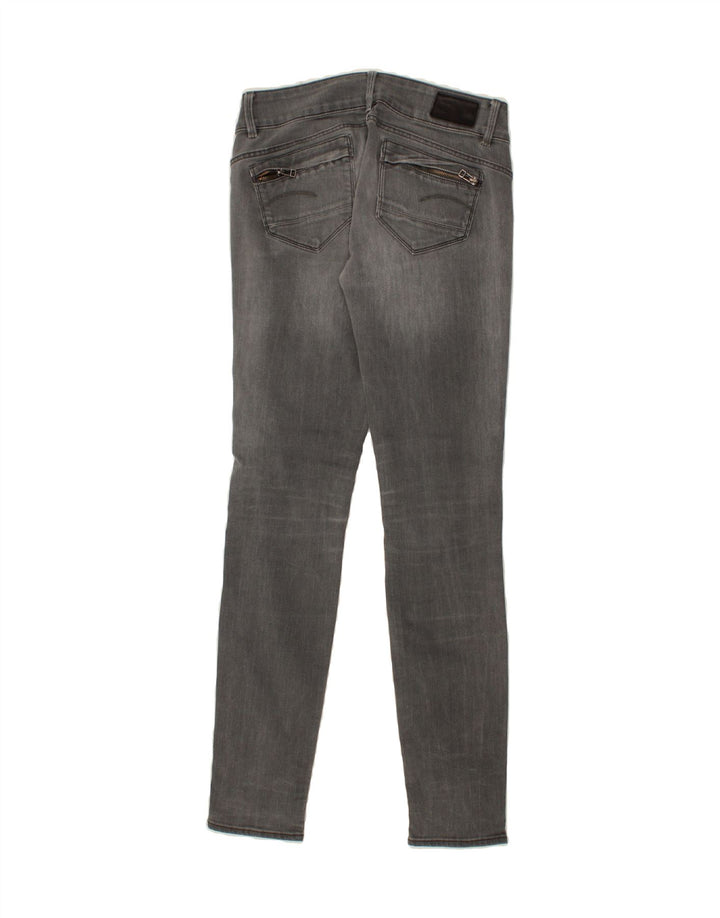 G-STAR Womens Skinny Jeans W27 L32 Grey Cotton Vintage G-Star and Second-Hand G-Star from Messina Hembry 