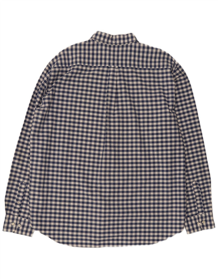 Gant herre Regular Fit skjorte 3XL blå Gingham bomuld