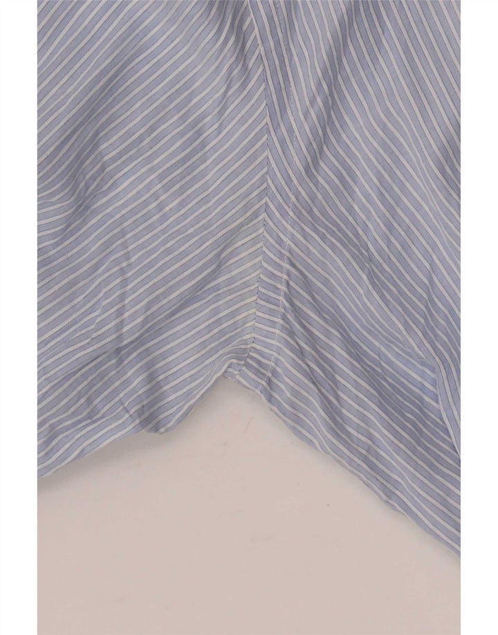 Massimo Dutti Herreskjorte Str. 44 17 1/2 XL Blå Nålestribe