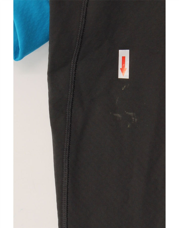 Canterbury Pullover med lynlås til mænd, træningsdragt, lille blå farveblok