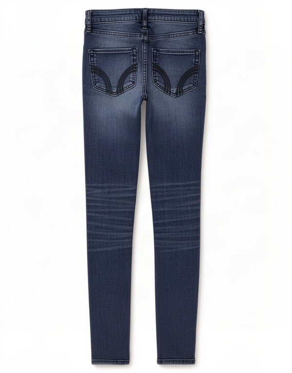 Hollister Dame Skinny Jeans US 0 XS W24 L27 Blå Bomuld