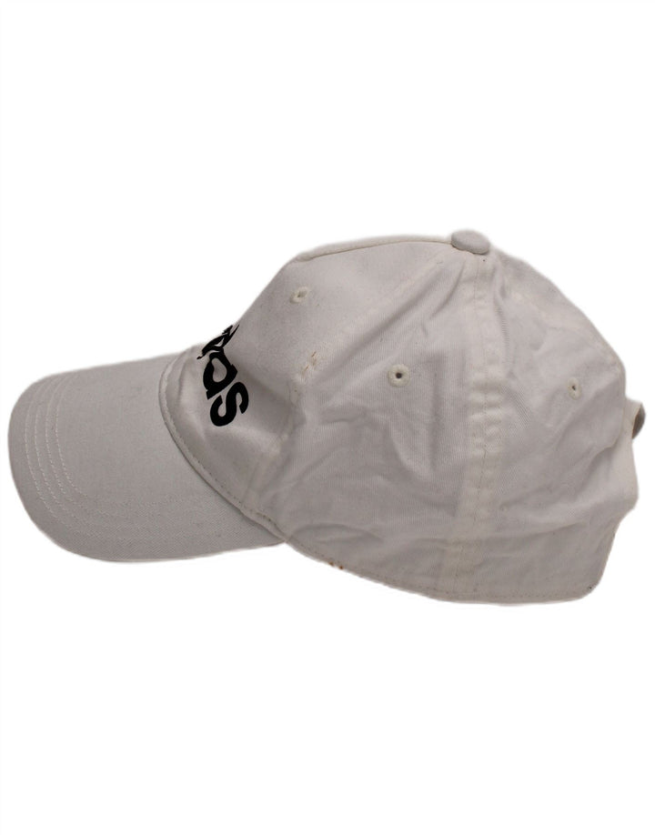 Adidas Herre grafisk baseballkasket One Size hvid bomuld