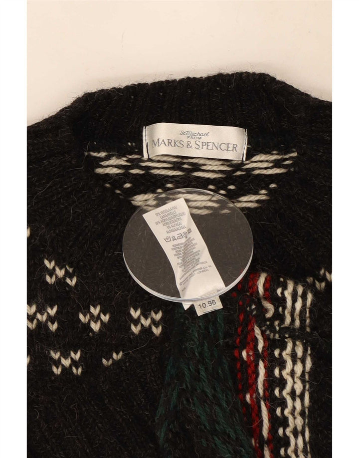 Marks & Spencer Herre St. Michael Crew Neck Jumper Sweater XL Sort