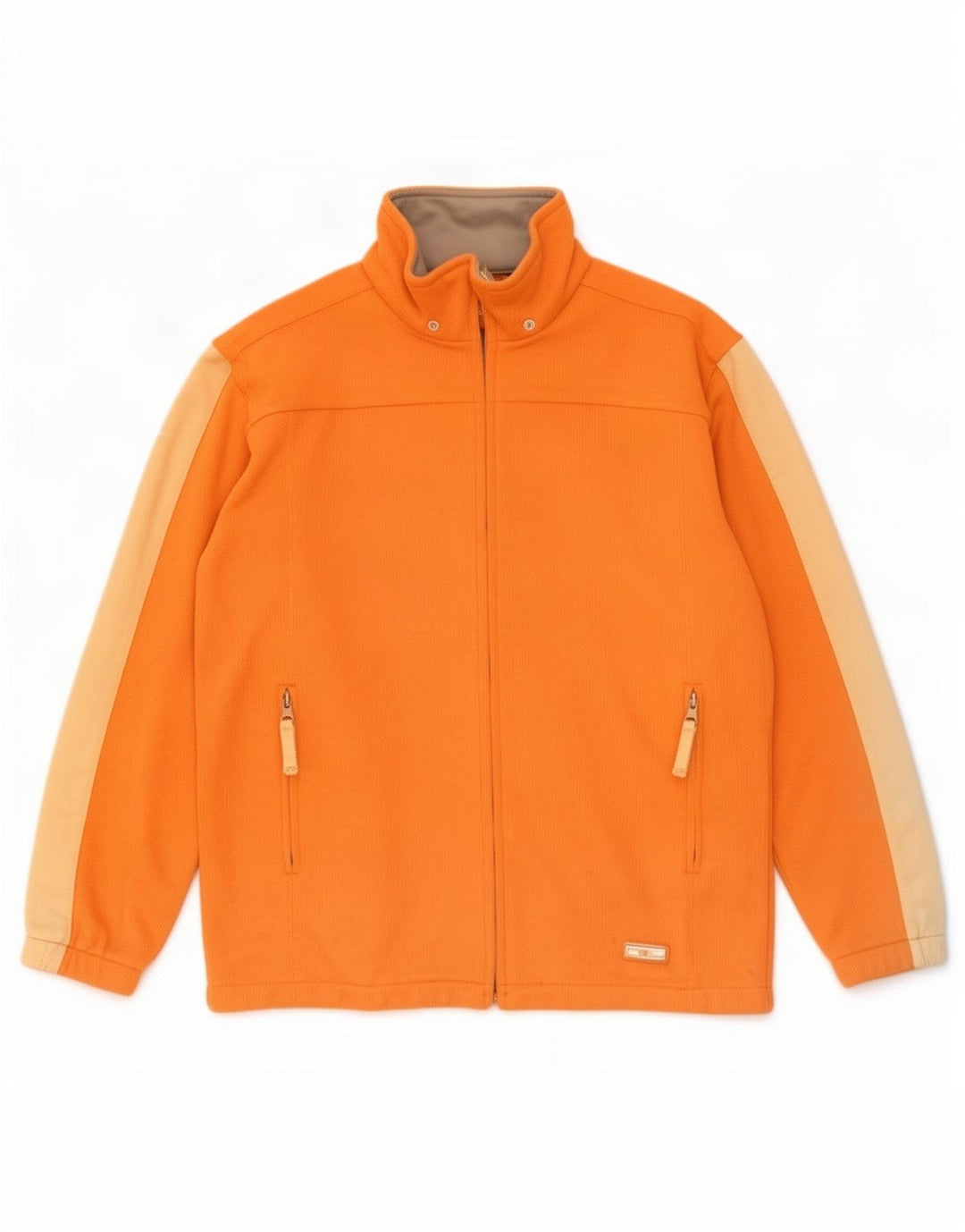 Diadora træningsdragt topjakke til kvinder UK 12 Medium Orange Colourblock