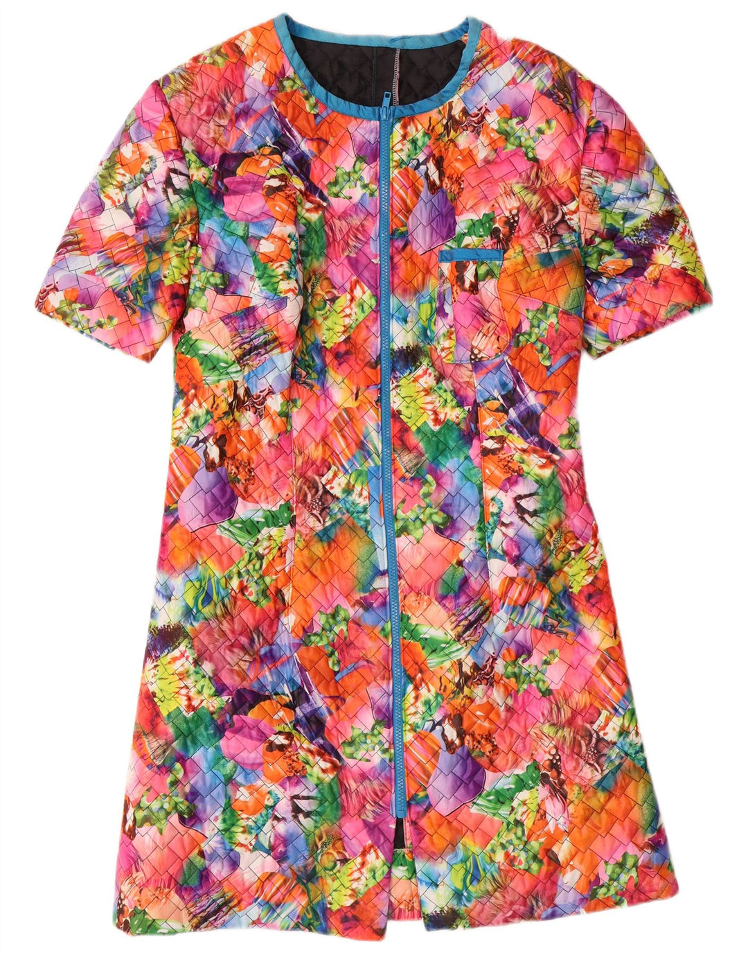 Vintage Damekjole UK 14 Medium Multicolored Floral