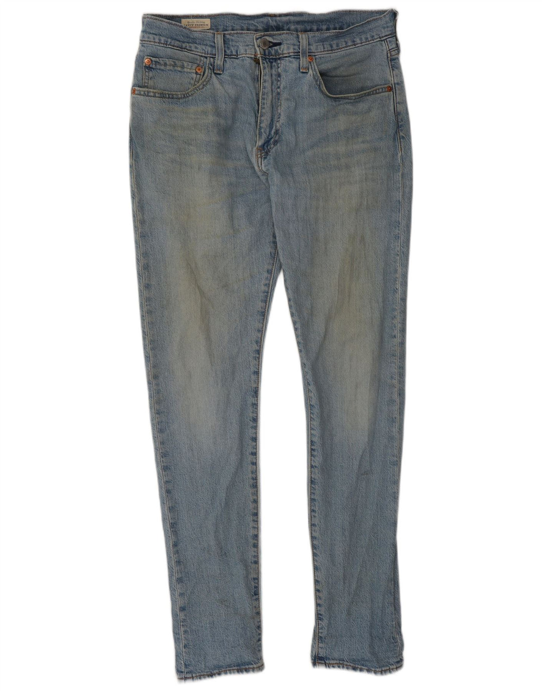 Levi's Herre 512 Slim Jeans W31 L32 Blå Bomuld