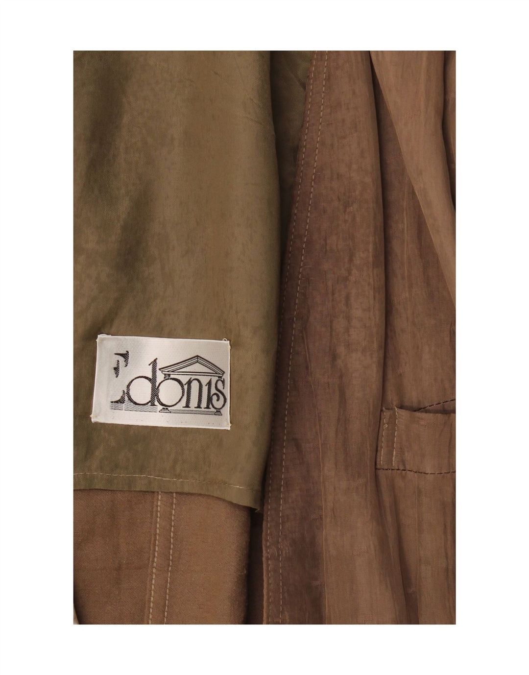 Vintage Herre 1 Knap Blazer Jacket UK 40 Large Beige